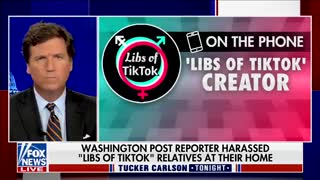 "Libs Of TikTok" Creator Joins Tucker After The Washington Post Doxxed Her