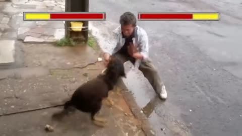 Mortal Kombat | Dog vs Drunk Man