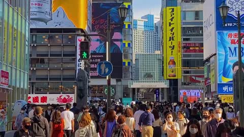 Beautiful Osaka style street