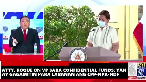 Atty. Roque on VP Sara Confidential Funds: