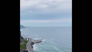 Sea cliff beautiful scenes