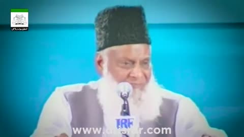 Very emotional biyan Dr.israr ahmad about our life