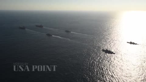 USA : SENDS WARSHIPS TO ASSIST THE UKRAINIANS.