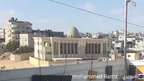 Isreali strike hits mosque in Gaza