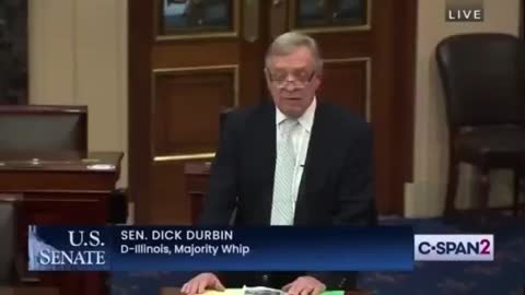 Dick Durbin on Covid Jab