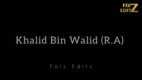 Khalid bin walid . Then undefeated Soilder