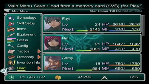 Star Ocean: Till The End Of Time Episode 28 The Tragedy of War