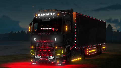 Renault T Range Truck Modification-Euro truck simulator 2