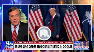 'The Order Is Unconstitutional': Turley Reacts To Stay On Trump Gag Order