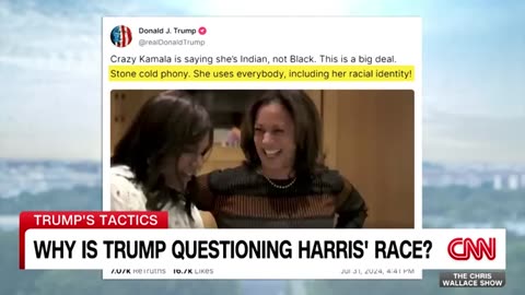 Why is Trump questioning Harris' race? Panel discusses | CNN