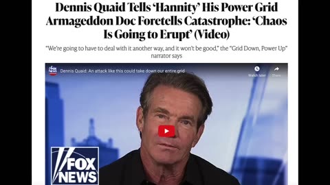 REPUBLICAN HIVEMIND- CONSERVATIVE AGENT DENNIS QUAID HAS A FREUDIAN SLIP ABOUT TRUMP BEING AN ACTOR-