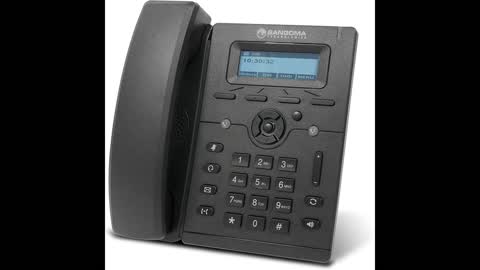 Review: Sangoma s505 VoIP Phone with POE (or AC Adapter Sold Separately), Model: PHON-S505