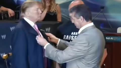www Donald Trump slaps MR MC....