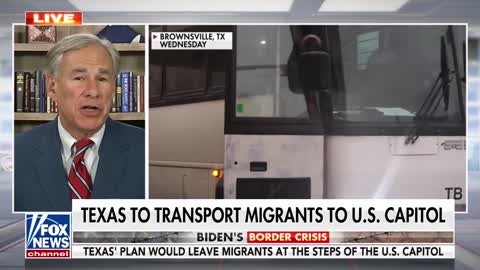 Gov. Abbott lays out plan to transport migrants to US Capitol