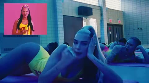 Dua Lipa - Let's Get Physical Work Out (Official Video)
