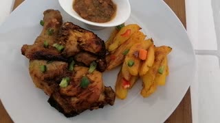 Lunch Idea. CHICKEN AND CHIPS