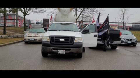 2023 12 03 Brampton- Convoy- Mississauga protest