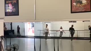 Dancer needs a break