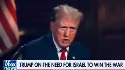 President Trump on Israel-Hamas war: