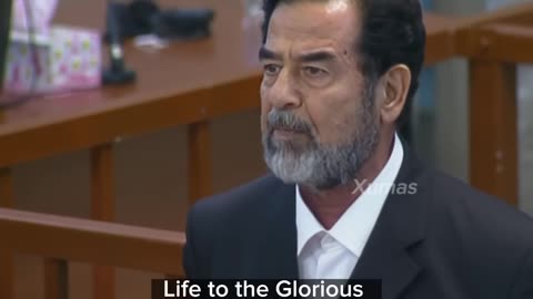 Saddam Hussein Receives Death Sentence