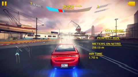 Asphalt 8 : Season 1 San diego harbour track reverse_classic