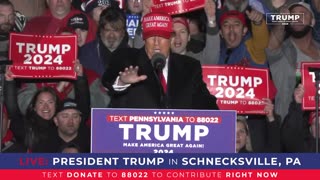 Trump Rally in Schnecksville, Pennsylvania- April 13, 2024