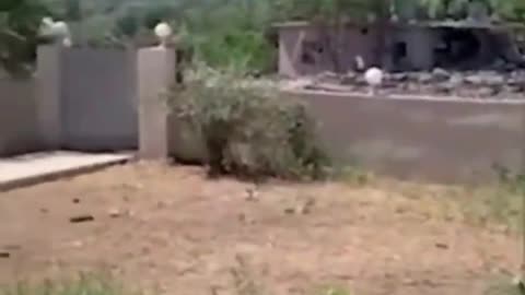 Turkish forces bomb an Assyrian village in Nohadra, Duhok, Iraq, destroying a