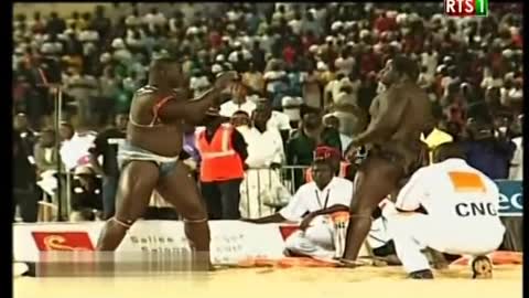 THE KING OF THE AFRICAN WRESTLERS