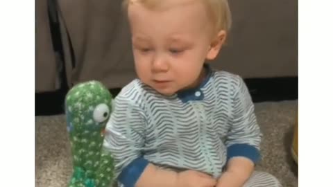 Adorable Babies Groove with Groovy Cactus Toy!