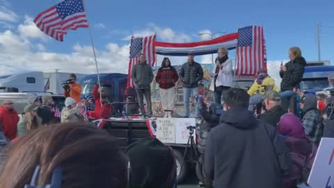 Freedom Convoy USA - Adelanto, CA - We are coming to Washington DC with peace to restore our freedoms!