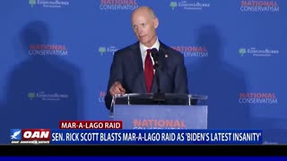 Sen. Rick Scott blasts Mar-a-Lago raid as 'Biden's latest insanity'