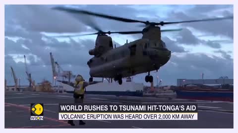 New Zealand distributes life-saving supplies to disaster-hit Tonga Volcanic Eruption