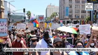 California adopts law to consider paying reparations for slavery