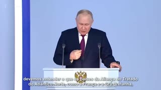 Discurso do Presidente da Rússia.