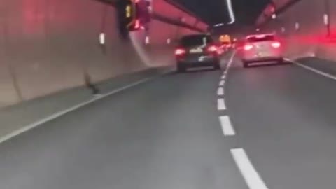 Lamborghini Tunnel Stunts #shorts #shortvideo