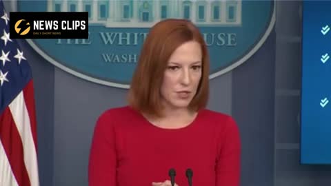 Jen Psaki Cuts Off Reporter From Asking More