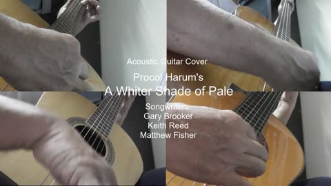 Guitar Learning Journey: Procol Harum's "A Whiter Shade of Pale" with vocals (cover)