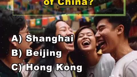 What is the Capital Of China ||General Knowledge||