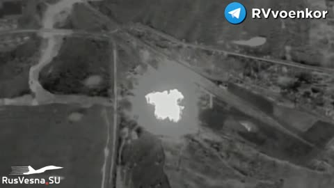 Ukraine War - Destruction of the ammunition depot by a Cruise missile "Caliber".