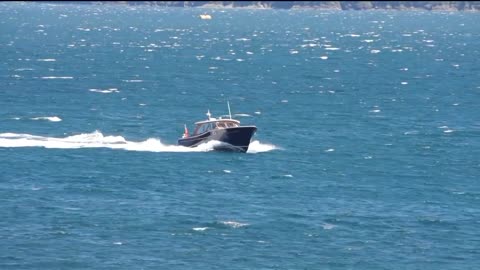 Fast moving boat