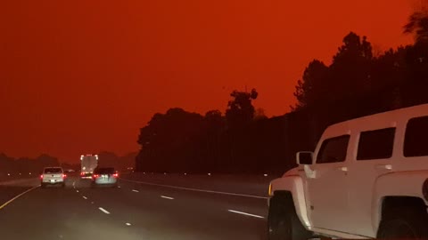 Afternoon Footage of Oregon Wild Fires