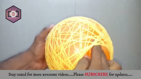Amazing DIY idea!!!! - Balloon craft idea - DIY arts and crafts - DIY - Home decor