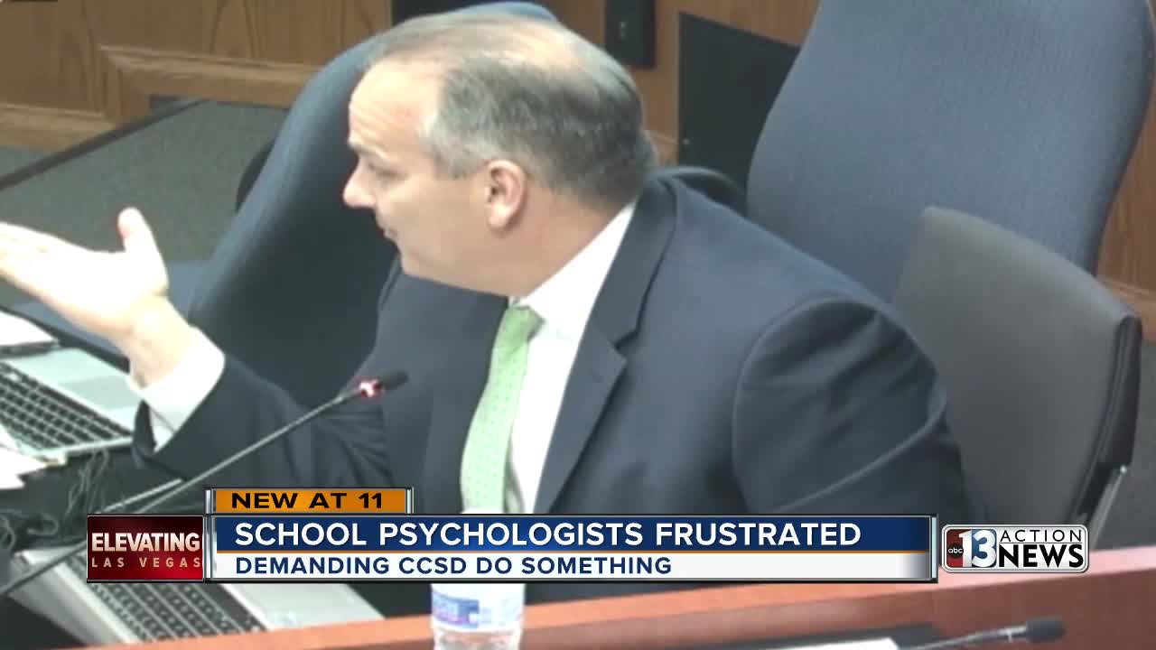 CCSD school psychologists seek change