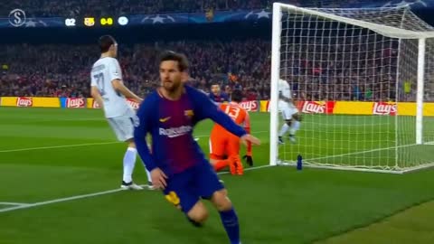 Lionel Messi Destroying Goals
