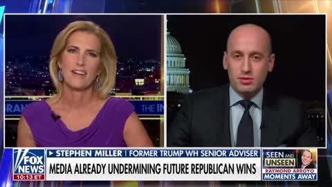 Stephen Miller on Laura Ingraham - (04/12/22)