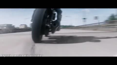 The best bike scene of marvel universe -wolverine,captain america ,deadpool,bucky