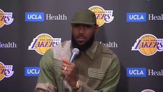 LeBron James Talks RETURN, Postgame Interview 🔥