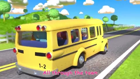 Wheels on the Bus-Nursery Rymes and Kids Song