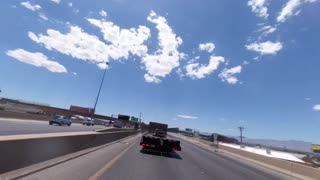 POV Timelapse Driving Las Vegas to Caliente NV FUN!!