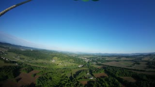 Time Lapse Anniversary flight high above New Market Tennessee